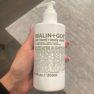 Malin + Goetz hand and body wash NWT